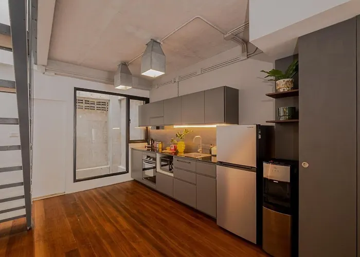 Designer Townhouse 4 Mins Walk To Bts Bang Chak Apartment *
